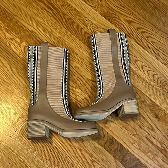 Free People x Amambaih Julia Fabric Boot Size 6.5 NWT - Picture 11 of 16